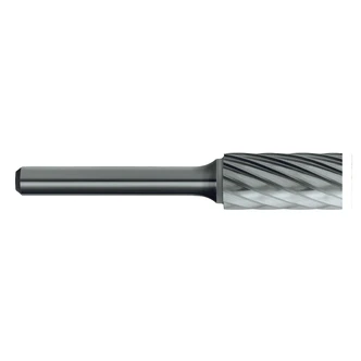 BURR B215 CARB CYL SQR-END ALU-CUT 1/4-SHK
