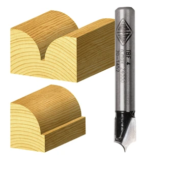BEADING BIT FINE POINT RAD TCT, 2 FLT 1/2 SHK