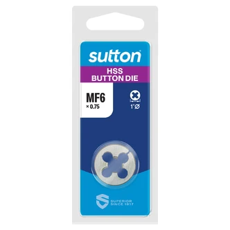 BUTTON DIE M554 1" OD HIGH SPEED STEEL