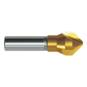 COUNTERSINK C106 THREE FLUTE HSS TiN 90deg