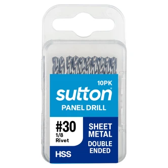 DRILL D134 PANEL TUPOINT HSS BRT 10PK