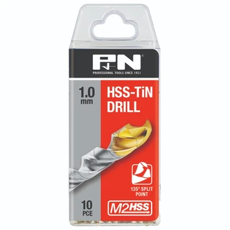 DRILL JOBBER HSS-TiN-TIP TRADEPACK