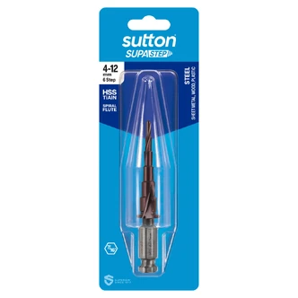 DRILL D506 STEP HSS-TiAlN SPR FLUTE SUPASTEP