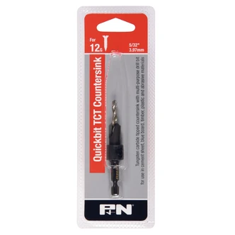 DRILL TCT & COUNTERSINK TCT QUICKBIT HANGPACK