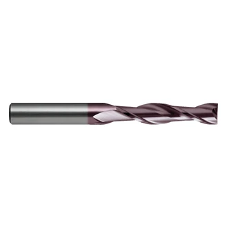 E/MILL E184 LONG 2 Flute R30 N DIN844L-A HSS-Co.8 TiAlN