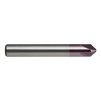 CHAM E457 4F DIN6527L 60Deg HA VHM TiAlN