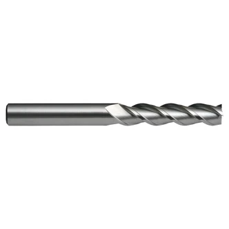 E/MILL E123 mm LONG 3 Flute R40 W DIN844L-A SPM