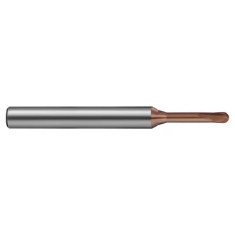E/MILL MICRO E489 R30VH 2 FLUTE BALL NOSE VHM DURANA