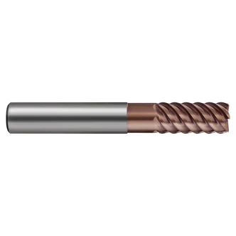 E/MILL E495 6 FLUTE R55 VH FINISHER VHM HA DURANA