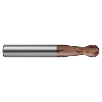 E/MILL E498 2 FLUTE R30 VH BALL LONG REACH VHM HA DURANA