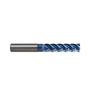 E/MILL E663 4XL 4FL R45 Al VHM HA Chipbreaker