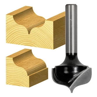 FINE POINT OGEE BIT RAD TCT 1/2 SHK