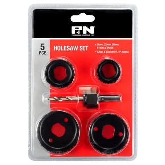 DIY HOLESAW CARBON STEEL SET