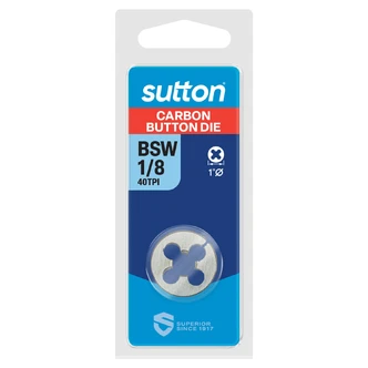 BUTTON DIE M418 BSW TCA 1"OD