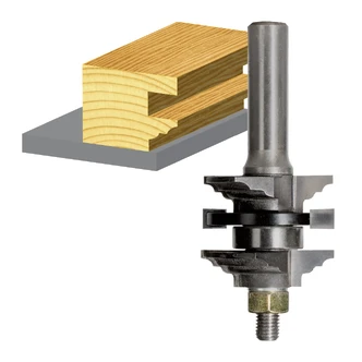 PANEL DOOR CTR - STACK/RAIL TCT 1/2 SHK W/BEAR