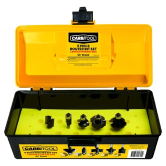 ROUTER BIT SET 5PC SHK