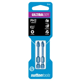 SCREWDRIVER BIT ULTRA PHILLIPS PH2 50MM