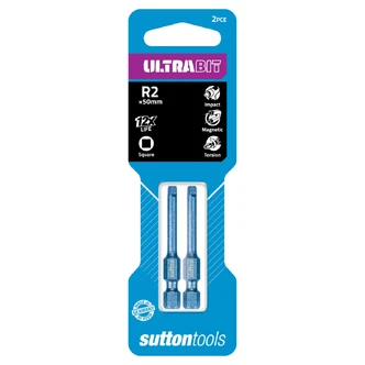 SCREWDRIVER BIT ULTRA SQUARE SQ2 50MM