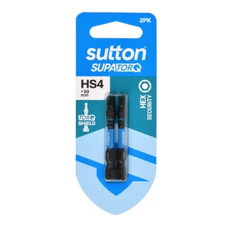 SCREWDRIVER BIT S208 SUPATORQ HEX-S HS 2PK