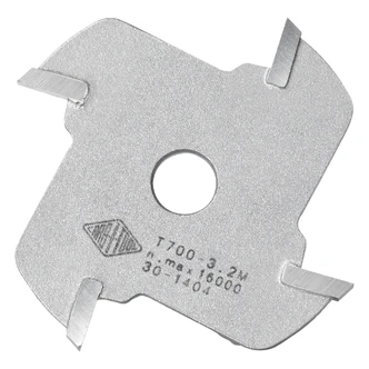 SLOT CUTTER TCT, 4 FLT