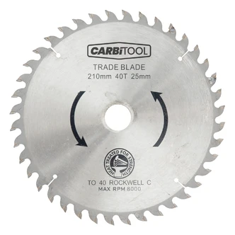 TRADE BLADE STD KERF TCT