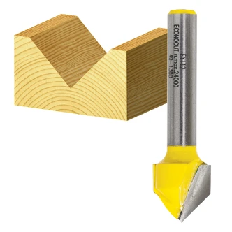 V-GROOVE BIT 90 DEG. TCT, SHK