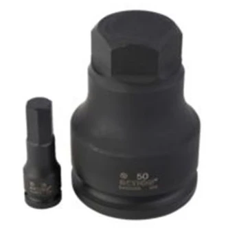 1" Drive Imperial 100mm Impact Hex Driver