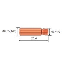 Tweco 1 Style Contact Tip - 25Pk