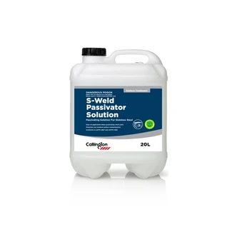 S-Weld Passivator Solution Powerful oxidising solution for the passivation of stainless steel
