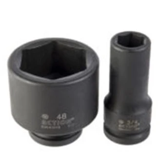 3/4" Drive 6-Point Metric Standard Impact Socket