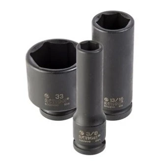 1/2" Drive 6-Point Metric Extra Deep Impact Socket 127mm