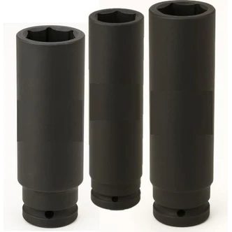 1/2" Drive 6-Point Metric Extra Long Impact Socket - 150mm