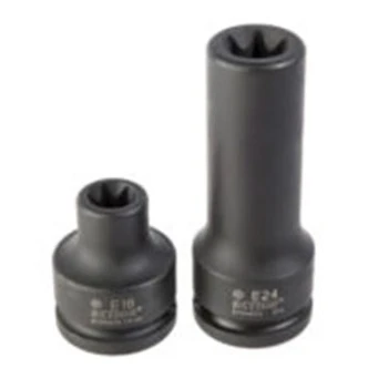 1/4" Drive 6-Point E-Torx Thin Wall Socket