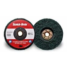 Scotch-Brite™ Clean & Strip Pro Extra Cut Disc XT-DC - Green (5 PK)