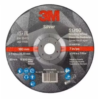 3M Silver Grinding Wheels (10 Pack)