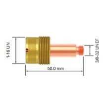 Large Gas Lens Suits 17/18/26 Torches - 3Pk