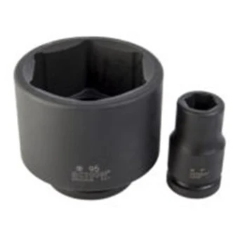 1" Drive 6-Point Imperial Standard Impact Socket