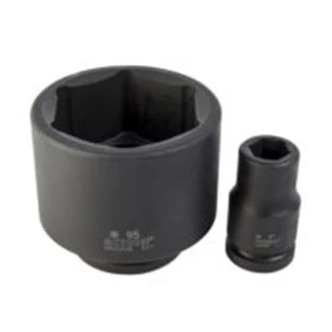 1" Drive 6-Point Metric Deep Impact Socket