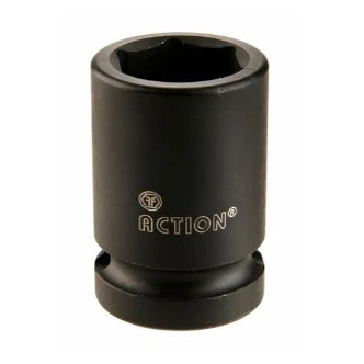 1/2" Drive 6-Point Metric Standard Impact Socket