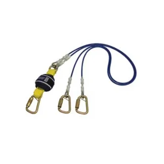 3M™ DBI-SALA® Force2™ Shock Absorbing Wire Cable Lanyard, 2 m