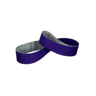 3M™ Cubitron™ 3 Cloth Belt 1184F, 36+, YF-weight, Angle, Double-flex