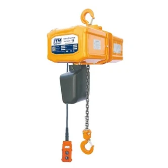 ITM 240V ELECTRIC CHAIN HOIST, 240V DUAL SPEED 3 METER LIFT