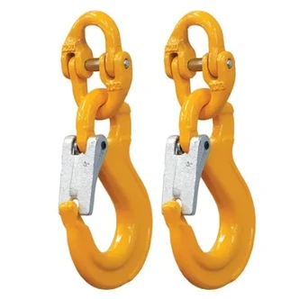SAFETY CHAIN HOOK SET COMPONENTS, CHAIN,MAX TOWING CAPACITY