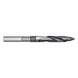 Onsite Plus Step Tip Reduced Shank Drill M2 HSS 3 Flat Shank