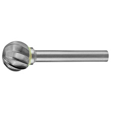 HOLEMAKER CARBIDE BURR, 6MM SHANK, BALL SHAPE, AC