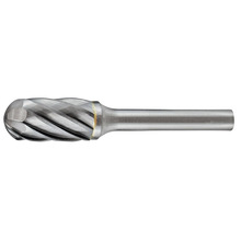 HOLEMAKER CARBIDE BURR CYLINDRICAL RADIUS END SHANK AC