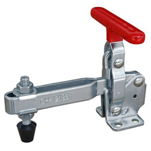 TOGGLE CLAMP, VERTICAL, FLANGED BASE, TEE HANDLE