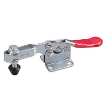 TOGGLE CLAMP, HORIZONTAL, FLANGED BASE, FLAT HANDLE