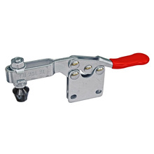 TOGGLE CLAMP, HORIZONTAL, STRAIGHT BASE, FLAT HANDLE