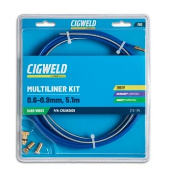 MultiLiner Kit Steel 5.1m with TWE, BND and BZL Collets